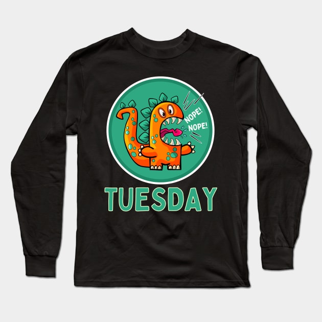 Tuesday mood Long Sleeve T-Shirt by Ashley-Bee